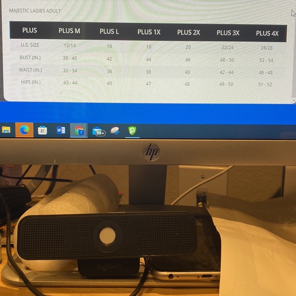 Women's Plus Size Majestic MLS Colorado Rapids Short Sleeve V Neck Shirt 4x NIP - Picture 4 of 4